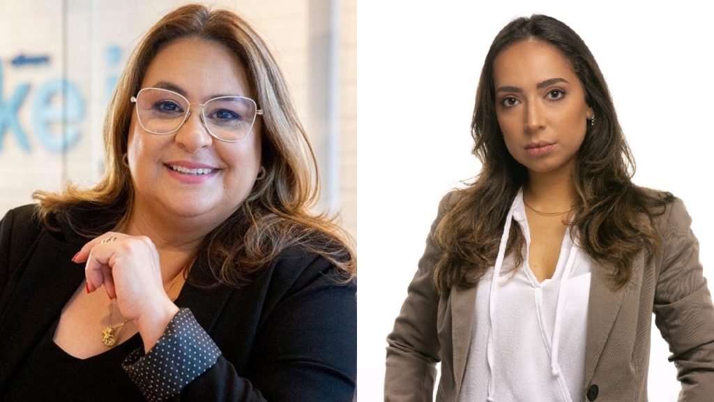 As Advogadas Niris Cristina Fredo Cunha e Maria Eduarda Gasparotto de Azevedo Bastian / Arquivo JRS / Divulgação