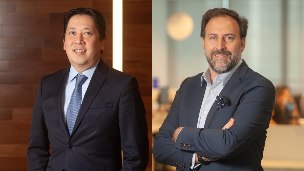 John Liu (Diretor Executivo de Investimentos da Seguradora Zurich) e Roberto Hernández (Diretor Executivo de Seguros Corporativos e responsável por Sustentabilidade na companhia) / Divulgação