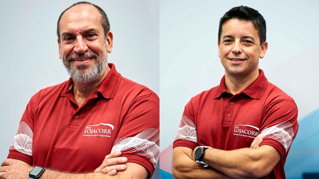 Os executivos Luiz Longobardi Junior e Sandro Ribeiro Santos / Divulgação