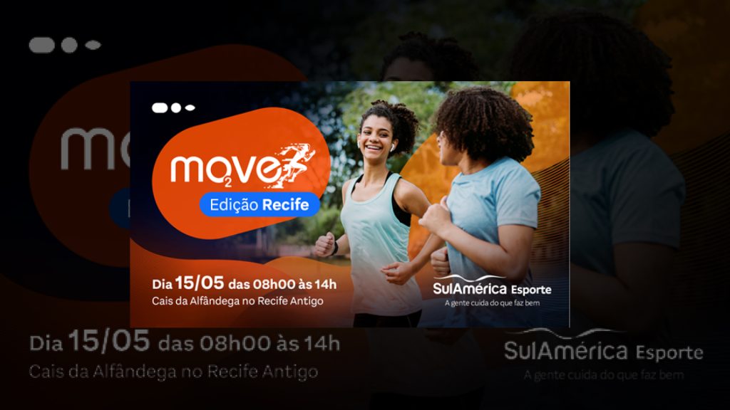 Em Recife, SulAmérica patrocina 2ª edição do Mo2ve para incentivar práticas esportivas e qualidade de vida / Divulgação