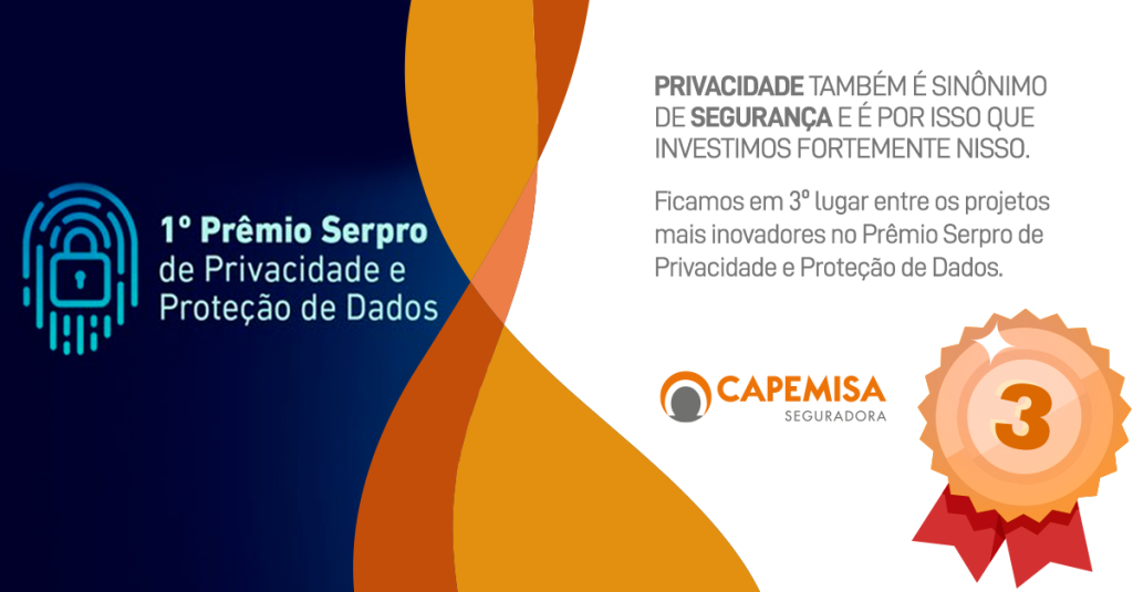 Projeto da Capemisa é um dos destaques do 1º Prêmio Serpro de Privacidade e Proteção de Dados / Divulgação