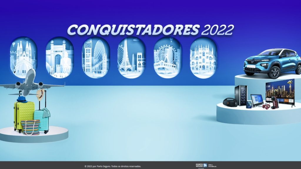Campanha Conquistadores: evento da Porto premia corretores que se destacaram em 2021 / Reprodução