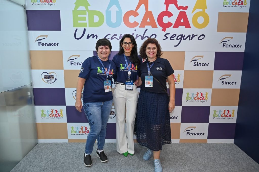 Coordenadoras Regionais SP - (E/D) Regina fecher, Patrícia Paiva e Silvia Camacho / Divulgação