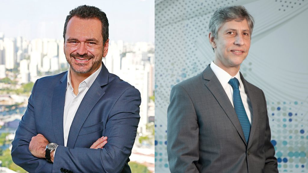 Os executivos Fábio Leme e José Bailone, do comitê executivo da Zurich / Divulgação