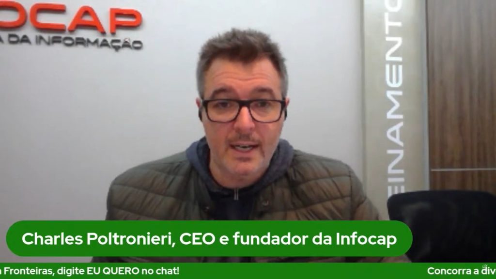 Charles Poltronieri, CEO da Infocap / Reprodução