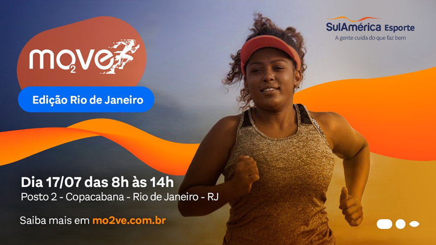 SulAmérica patrocina 4ª edição do Mo2ve no Rio de Janeiro e incentiva práticas esportivas / Divulgação