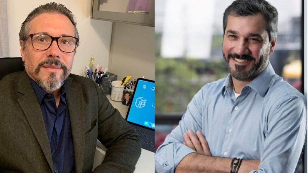 Antonio Pedrotti (CEO da Hub Insurance) e Rogério Guandalini (diretor de Vendas e Marketing da Europ Assistance Brasil) / Divulgação