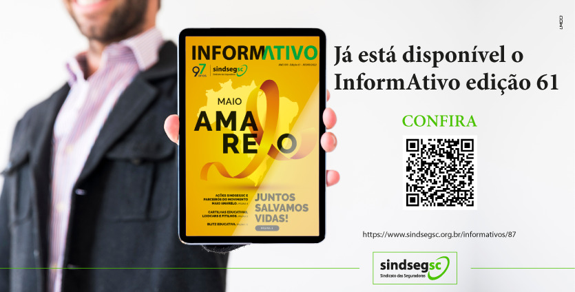 InformAtivo SindsegSC: conheça as edições já publicadas / Divulgação