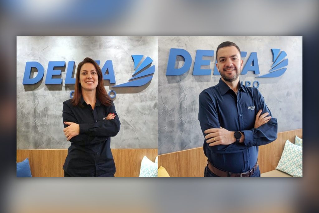 Juliana Navarro e Silvio Formiga, Novas contratações da Delta Global / Divulgação