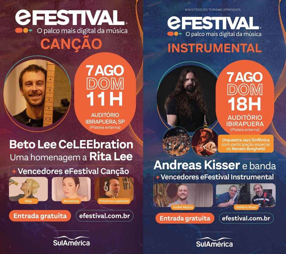 SulAmérica apresenta shows gratuitos em São Paulo e Porto Alegre