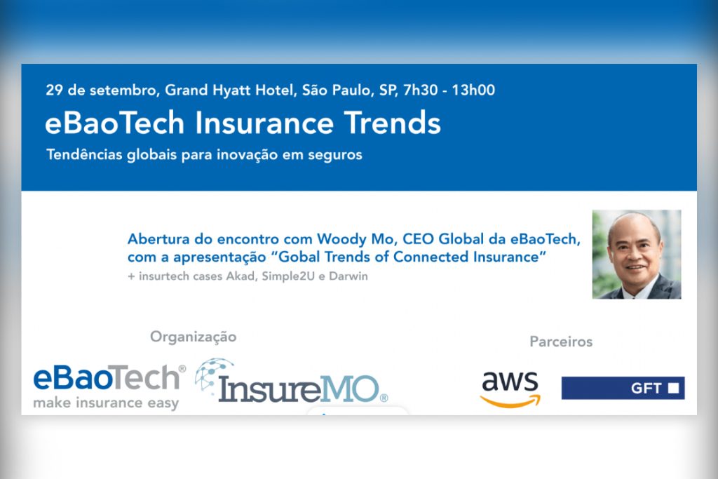 CEO da eBaoTech vem ao Brasil para apresentar tendências globais de inovação em seguros / Reprodução