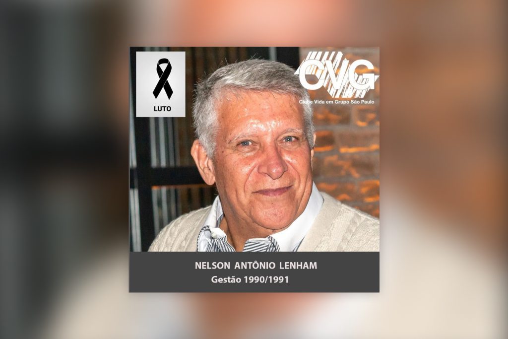 Falece Nelson Antônio Lenham, ex-presidente do CVG SP / Divulgação / CVG SP