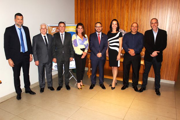 Diretores e delegados do Sindseg PR/MS no Mato Grosso do Sul / Divulgação
