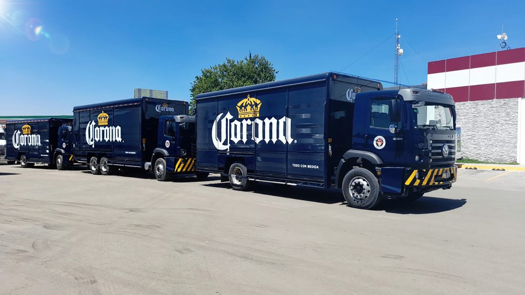 Volkswagen Caminhões e Ônibus aumenta frota do grupo cervejeiro Modelo no México / Divulgação