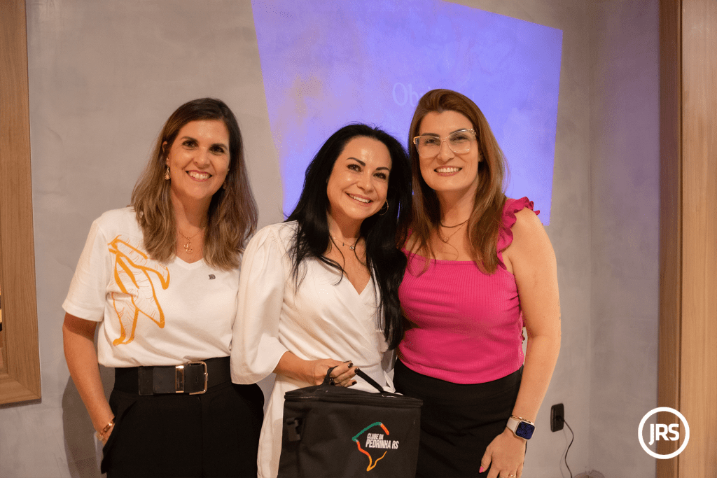 Eliane Freitas, Jaqueline Wichineski e Daniela Zimmer - (Imagem: Fernanda Torres / JRS)