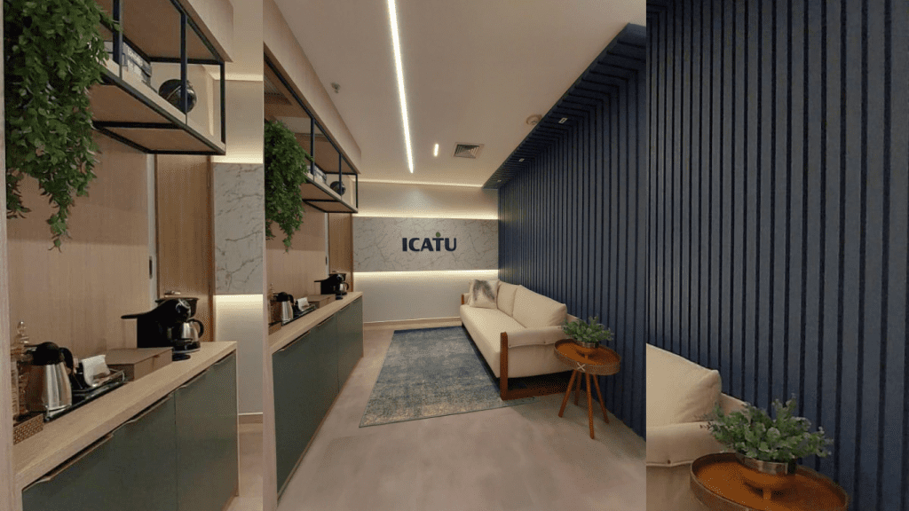 Para celebrar os 10 anos da filial em Manaus, a Icatu reinaugura a sede com espaço moderno e acolhedor