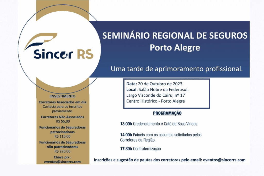 Seminário Regional de Seguros do Sincor-RS
